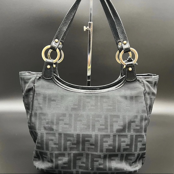 Fendi Zucca Monogram Tote - Picture 2 of 6